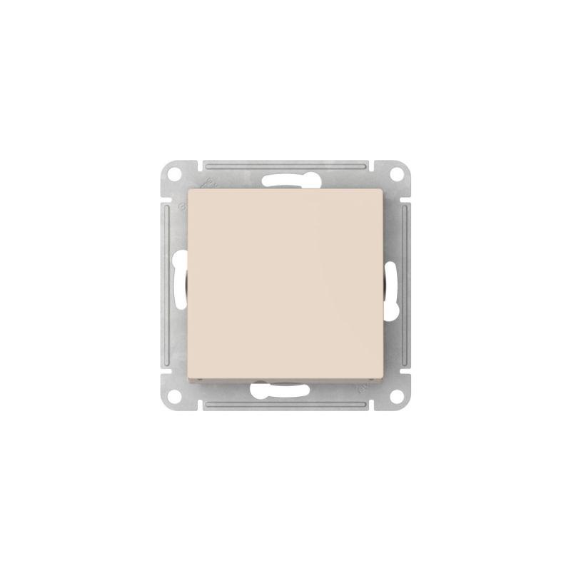  Выключатель AtlasDesign (сх. 1) 10AX с самовозвратом быстрозажим. клем. механизм беж. SE ATN000215S фото в каталоге от BTSprom.by