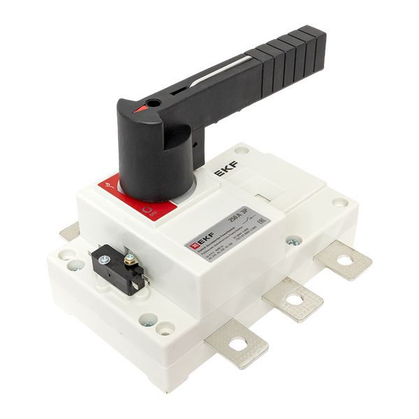  Рубильник-выключатель 3п 250А с рукояткой управления для прямой установки PowerSwitch PROxima EKF psds-250-3 фото в каталоге от BTSprom.by