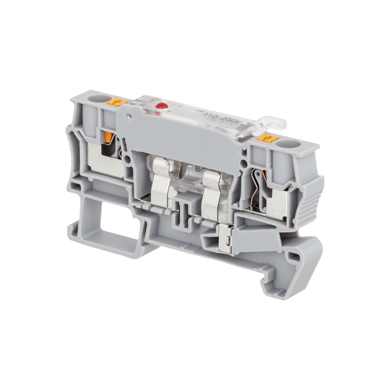 клемма push-in с держателем предохранителя 4кв.мм индикация 220в mtp-4f220 овен 136803 от BTSprom.by