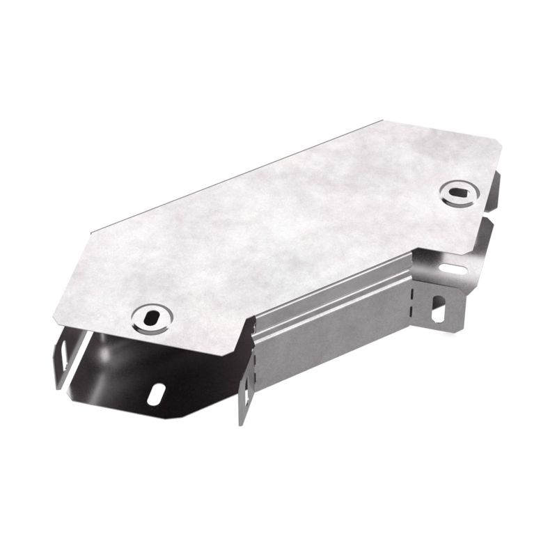 Угол для лотка горизонтальный 90град. 100х50 Стандарт с крышкой Промрукав PR16.0411 от BTSprom.by