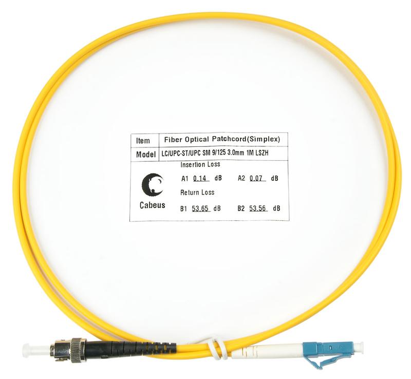 шнур оптический fop(s)-9-lc-st-1m simplex lc-st 9/125 sm 1м lszh cabeus 7528c от BTSprom.by