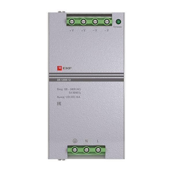  Блок питания 12В DR-120W-12 PROxima EKF dr-120w-12 фото в каталоге от BTSprom.by