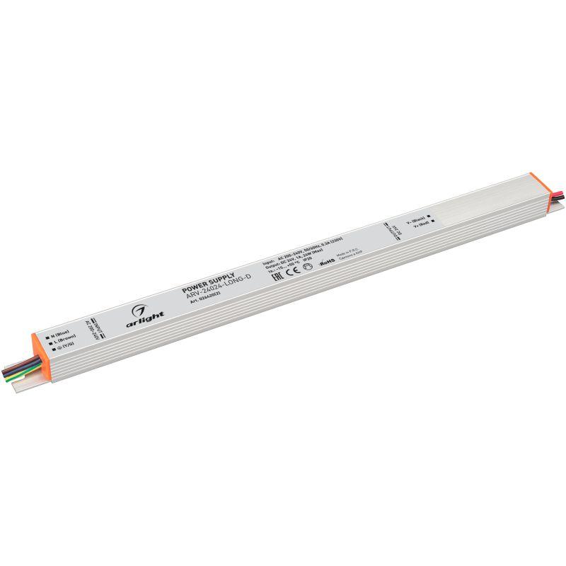 блок питания arv-24024-long-d 24в 1а 24вт ip20 метал. arlight 0264202 от BTSprom.by
