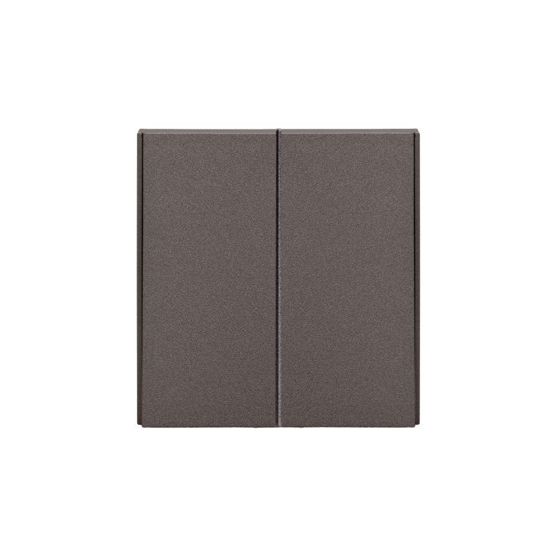 выключатель 2-кл. сп strong miele 10а графит kranz kr-78-0706-6 от BTSprom.by