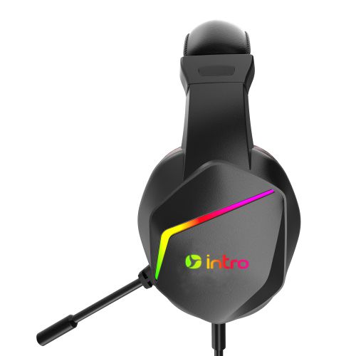  Комплект клавиатура и мышь GXZ990 игровой 1200-3600dpi + коврик + гарнитура черн. Intro Б0060195 фото в каталоге от BTSprom.by