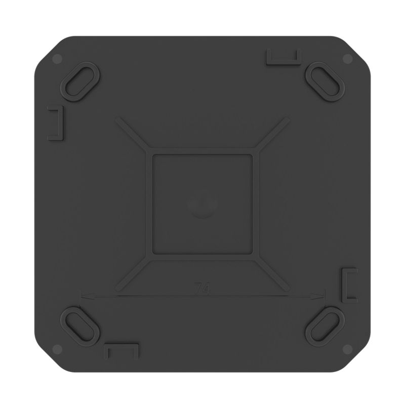  Коробка ответвительная с 8+2 кабельными вводамиd25/20мм IP55 100х100х50мм черн. DKC 53800B фото в каталоге от BTSprom.by