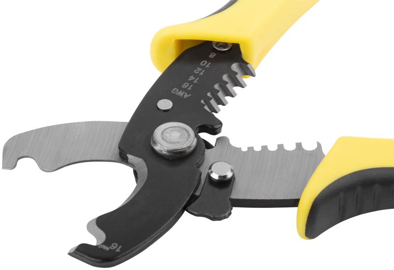  Кабелерез со съемником изоляции 1.3-4.6мм. 180мм FIT 60051 фото в каталоге от BTSprom.by