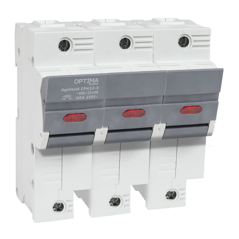 предохранитель-разъединитель модульный optihold cfh22-100-3 кэаз 385330 от BTSprom.by