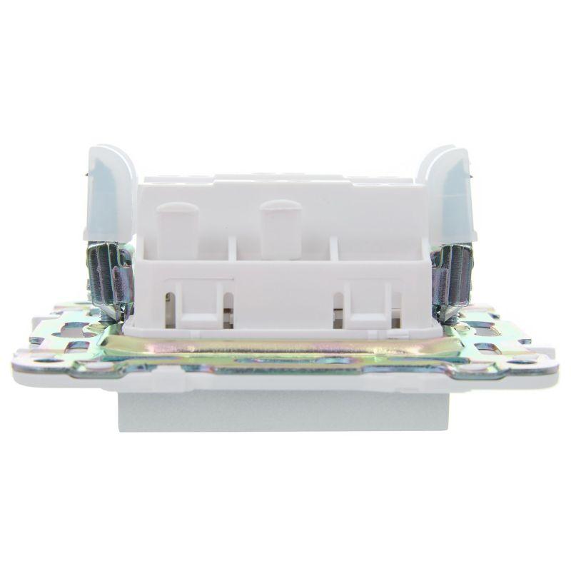  Выключатель перекрестный 1-кл. SKANDY 10А SK-V03S серебр. IEK SK-V13-0-10-K23 фото в каталоге от BTSprom.by