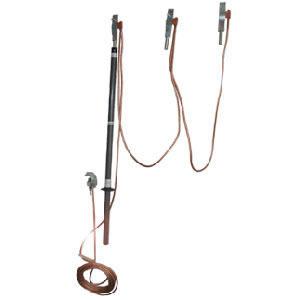 заземление переносное для распределительных устройств зпп-15м сечение 95мм с протоколом испытаний электро трейд elp-zap233-95-p от BTSprom.by