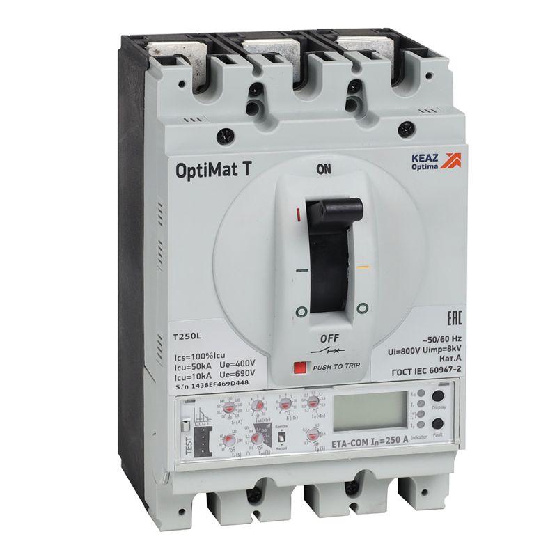 выключатель автоматический optimat t250v eta 32a 3p кэаз 356700 от BTSprom.by