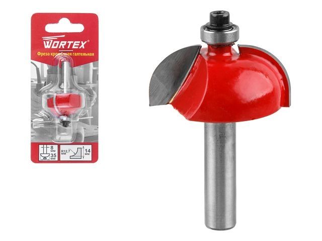 фреза кромочная галтельная 35х14 мм wortex 0318094 от BTSprom.by