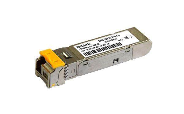 трансивер sfp промышленный s310t/10km/a1a wdm с 1 портом 1000base-bx-d (tx:1550 нм rx:1310 нм для одномод. оптич. кабеля (до 10км) d-link 1607588 от BTSprom.by