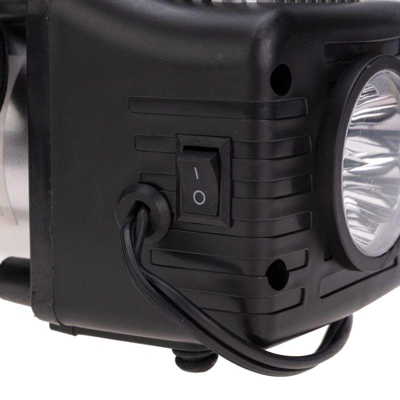  Компрессор автомобильный усиленный двухпоршневой с цифровым манометром и функцией автостоп (60л/мин 10 АТМ) Rexant 80-0522 фото в каталоге от BTSprom.by