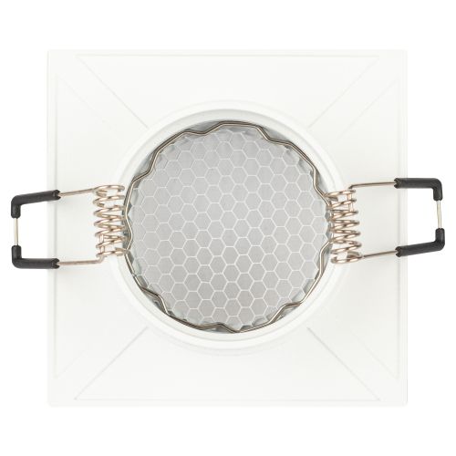  Светильник KL110 MR16 GU5.3 встраив. алюм. WH бел. матов. ЭРА Б0061529 фото в каталоге от BTSprom.by