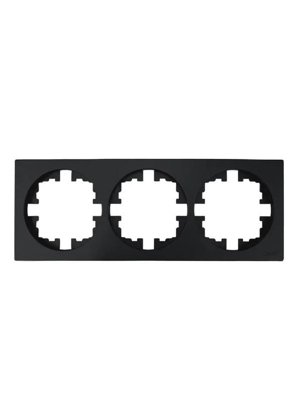 рамка 3-м osen горизонт. квадрат черн. бархат lezard 743-4200-148 от BTSprom.by