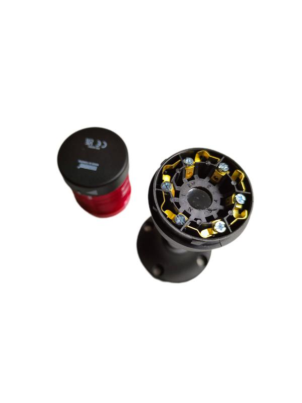  Колонна сигнальная 50мм 24В стробоскоп FLESH красн. EMAS IK51F024XM03 фото в каталоге от BTSprom.by