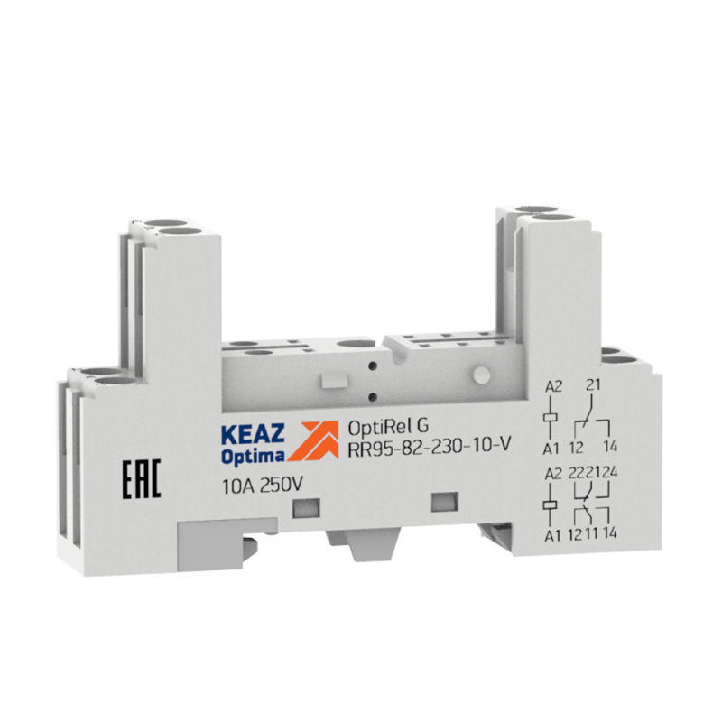 розетка для реле optirel g rr95-82-230-10-v кэаз 281176 от BTSprom.by