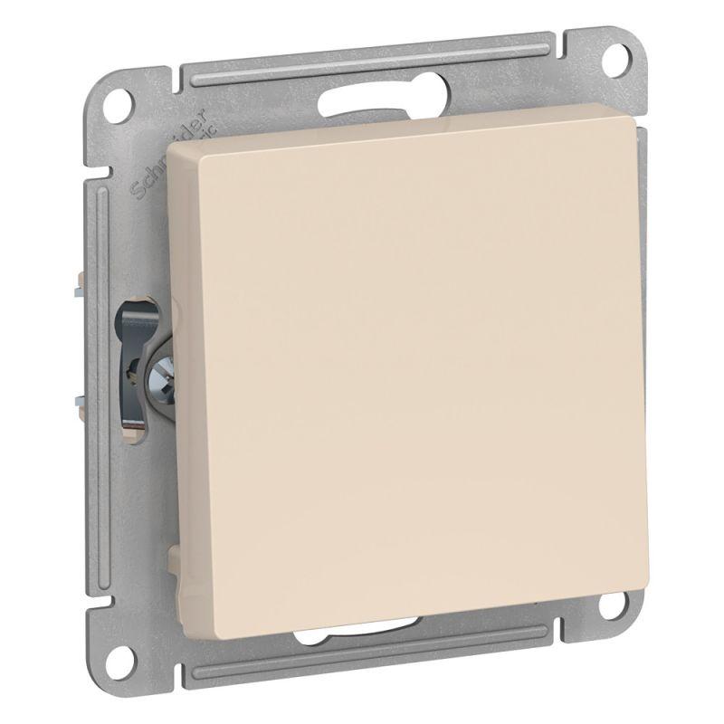 выключатель 1-кл. сп atlasdesign 10а ip20 (сх. 1) 10ax механизм беж. se atn000211 от BTSprom.by