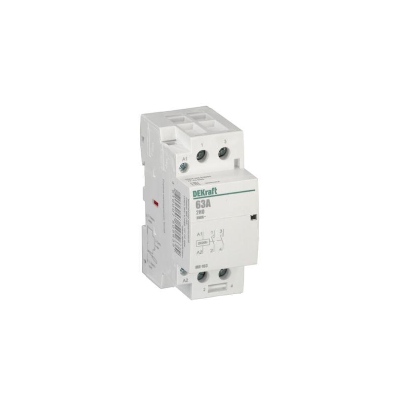 контактор модульный мк-103 2но 63а 230в dekraft 18085dek от BTSprom.by