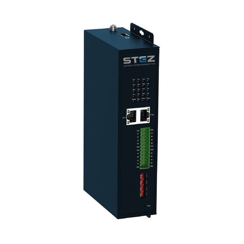 преобразователь протоколов stez-gw-2eth-8rs485 стэз 70210016 от BTSprom.by