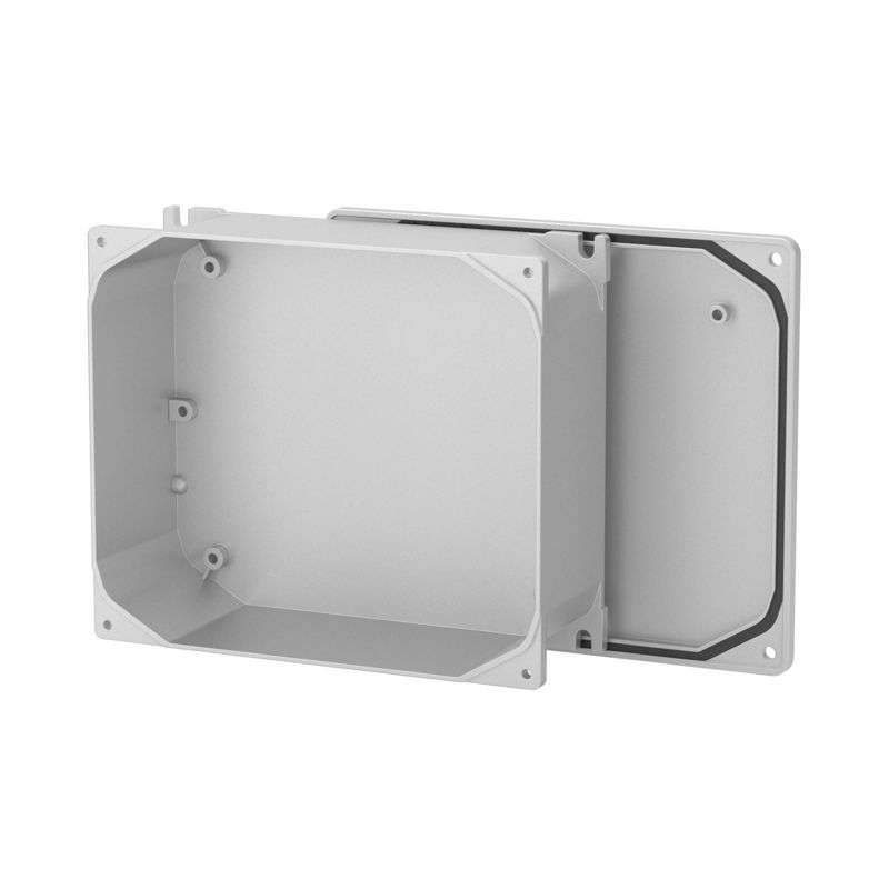  Коробка ответвительная 239х202х85мм IP66 RAL9006 окрашен. алюм. DKC 65304 фото в каталоге от BTSprom.by