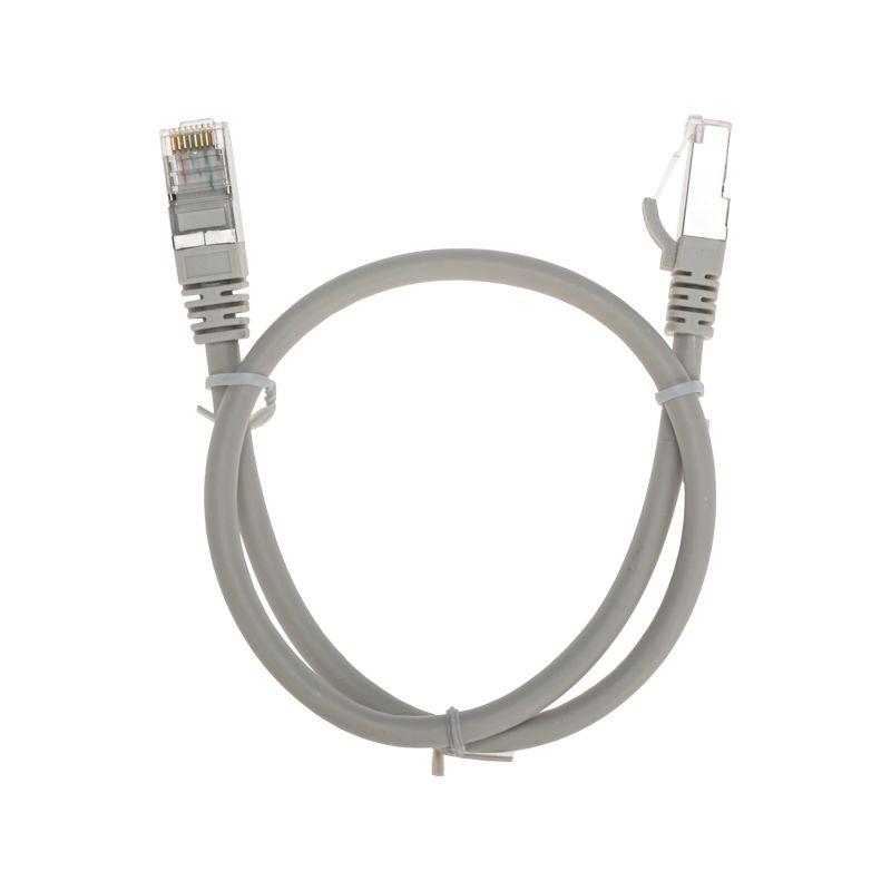 патч-корд f/utp кат.6 rj45-rj45 26awg lszh 0.5м сер. rexant 02-0210-05 от BTSprom.by