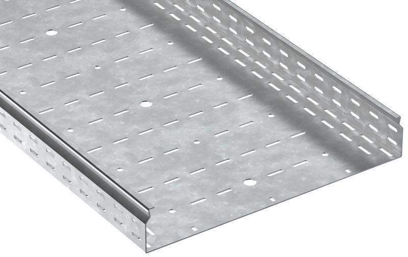Лоток листовой перфорир. 80х500 L2500 сталь 1.5мм HDZ ESCA 7 IEK CLP10-080-500-150-D25-HDZ от BTSprom.by