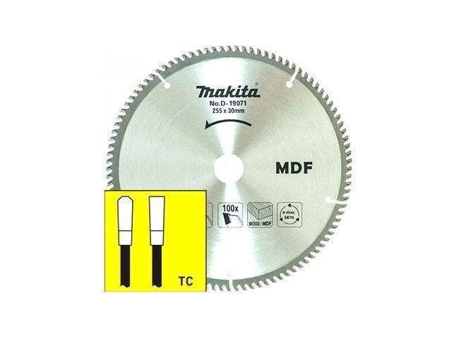 диск пильный 255х30 мм 100 зуб. по дереву mdf makita ( твердоспл. зуб) от BTSprom.by