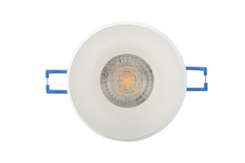  Светильник 10Вт GU10 IP20 встраив. алюм./пластик. бел. DENKIRS 615245 фото в каталоге от BTSprom.by