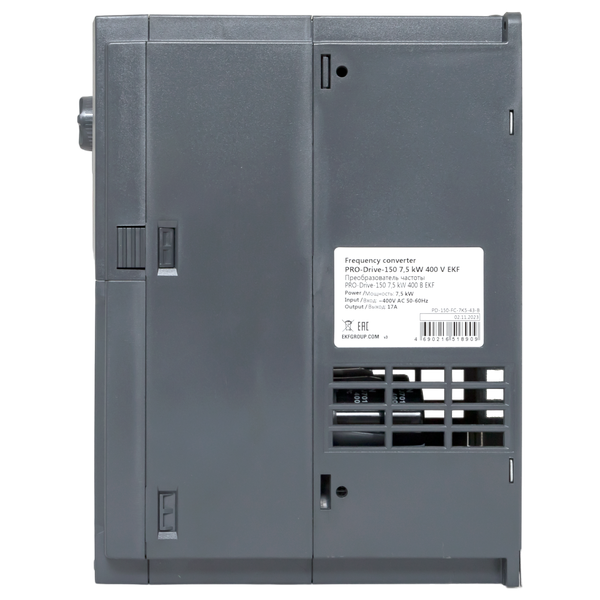  Преобразователь частоты PRO-Drive PD-150-FC-7K5-43-B EKF PD-150-FC-7K5-43-B фото в каталоге от BTSprom.by