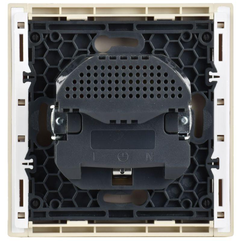  Розетка FORTE&PIANO FP447 16А USB A+C 18Вт с заземл. защ. шторки винт. крепл. ваниль IEK FP-R14-16-U22-018-K10 фото в каталоге от BTSprom.by