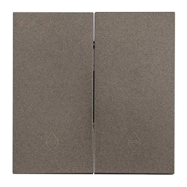  Панель лицевая Валенсия для 2-кл. выключателя проходного 10А графит PROxima EKF ESV10-L-027-60 фото в каталоге от BTSprom.by