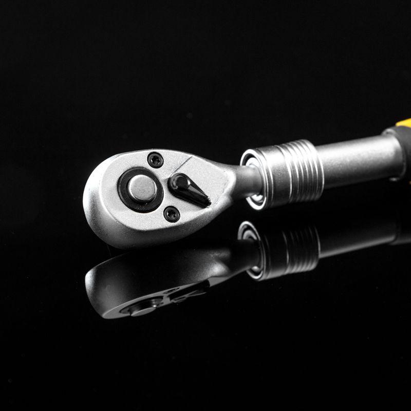  Ключ телескопический трещоточный 1/4 162-210мм CrV двухкомпонентн. рукоятка Kranz KR-12-8413 фото в каталоге от BTSprom.by