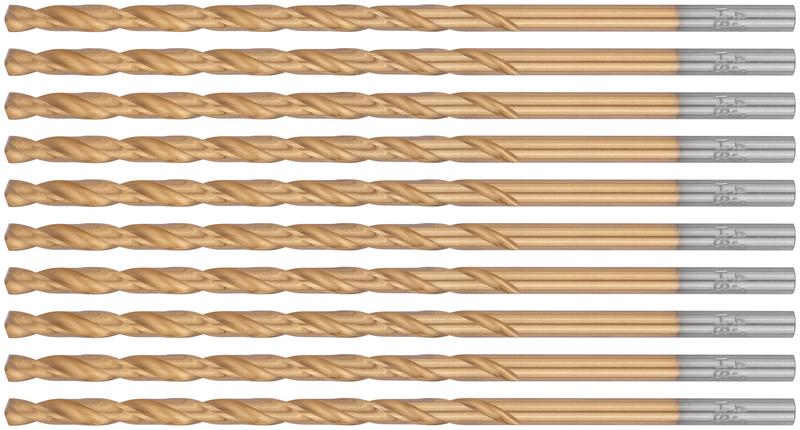  Сверло HSS по металлу удлиненные титановое покрытие 4.2х119мм (уп.10шт) FIT 34242 фото в каталоге от BTSprom.by