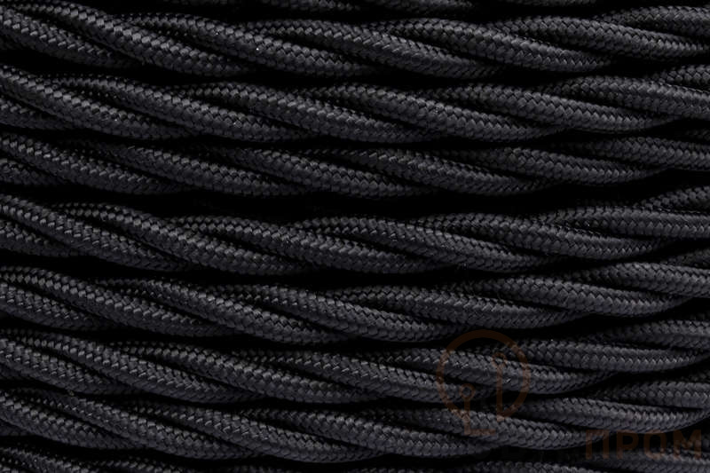 Провод ретро 2х1.5 матов. черн. (уп.10м) Bironi B1-424-73-10 фото в каталоге от BTSprom.by  Провод ретро 2х1.5 матов. черн. (уп.10м) Bironi B1-424-73-10 фото в каталоге от BTSprom.by