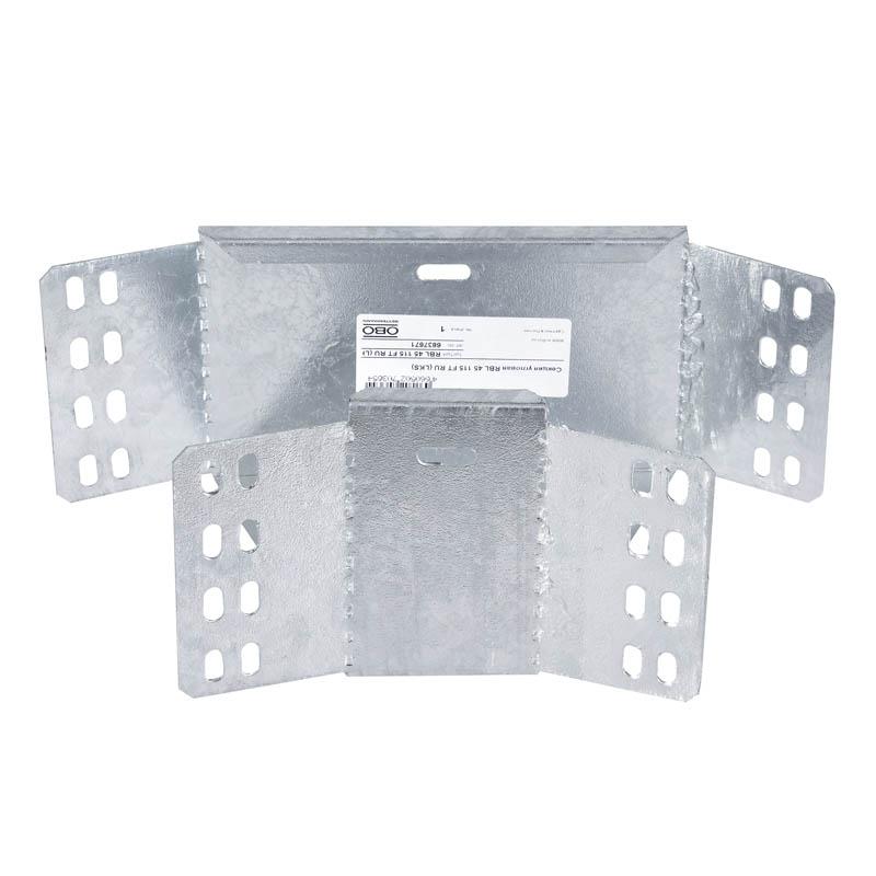 Секция угловая для LKS 110х150 RBL 45 115 FT RU сталь гор. оцинк OBO 6837671 от BTSprom.by