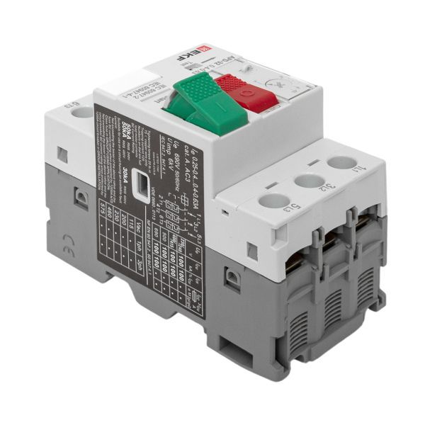  Выключатель автоматический для защиты двигателя АПД-32 0.4-0.63А EKF apd-me-0.63 фото в каталоге от BTSprom.by