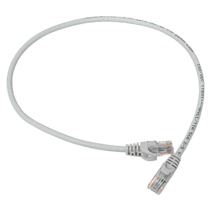 патч-корд кат.5e utp неэкранир. lszh сер. 0.5м teracom pro ekf trp-5eutp-lsh-05m-gy от BTSprom.by