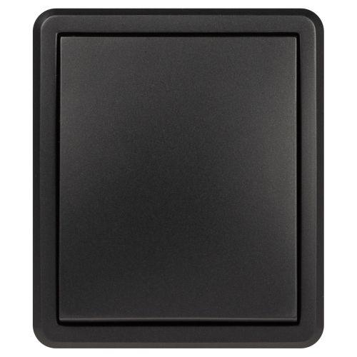 выключатель 1-кл. оп эксперт 11-1202-05 10а ip20 250в 10ax с подсветкой антрацит эра б0063044 от BTSprom.by