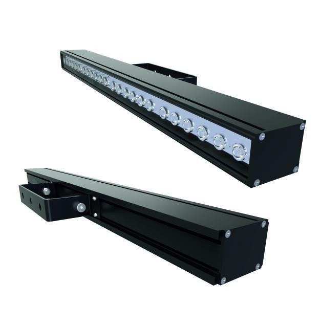светильник светодиодный lad led line-10-25b 25вт 5000к ip66 3367лм 230в ксс типа "к" черн. ладзавод ladledl1025b от BTSprom.by