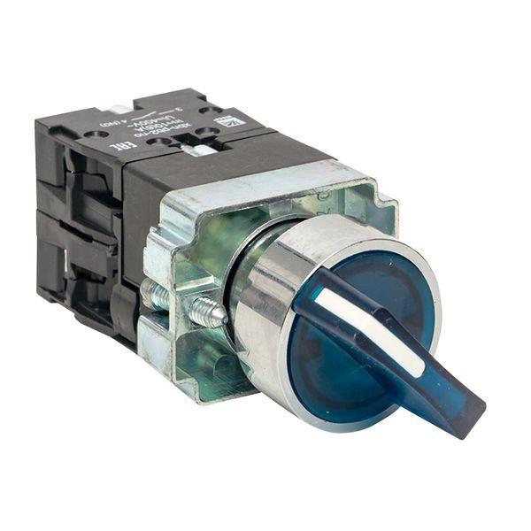 переключатель bd33 3p с син. подсветкой 24в no proxima ekf xb2-bk33-b-24 от BTSprom.by
