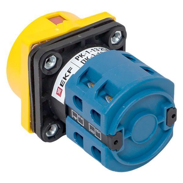  Переключатель кулачковый ПК-1-13 25А 3п "0-1" с блокировкой IP65 PROxima EKF pk-1-13-25-a65 фото в каталоге от BTSprom.by