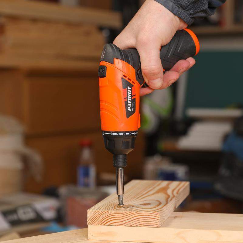  Отвертка аккумуляторная PS 136 3.6Вт блистер комплект бит PATRIOT 180201303 фото в каталоге от BTSprom.by