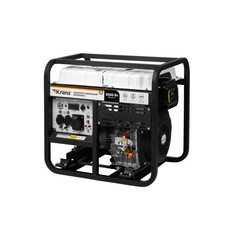 генератор дизельный kr8500dea 8.5квт 230в 16л коннектор автоматики электростартер kranz kr-16-1315 от BTSprom.by