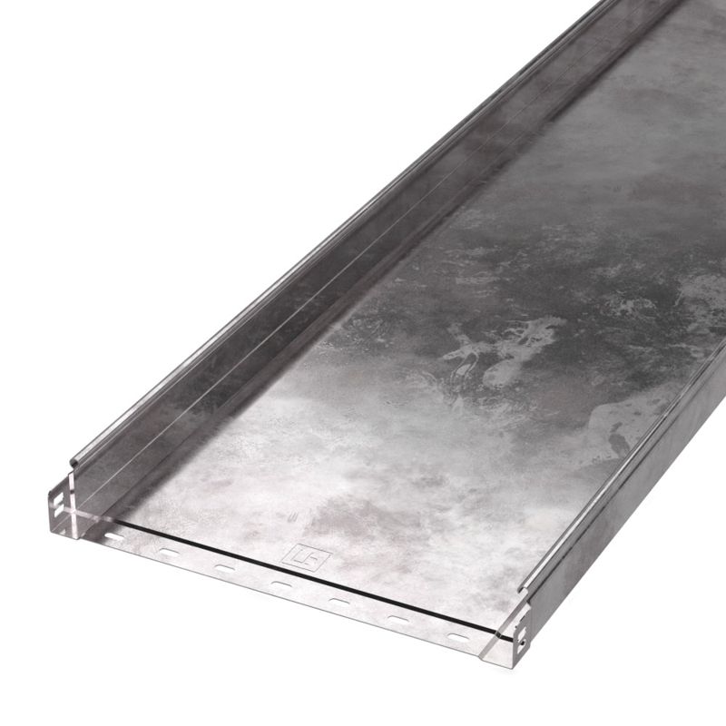 Лоток листовой неперфорированный 400х50 L3000 сталь 1мм стандарт Промрукав PR16.0058 от BTSprom.by