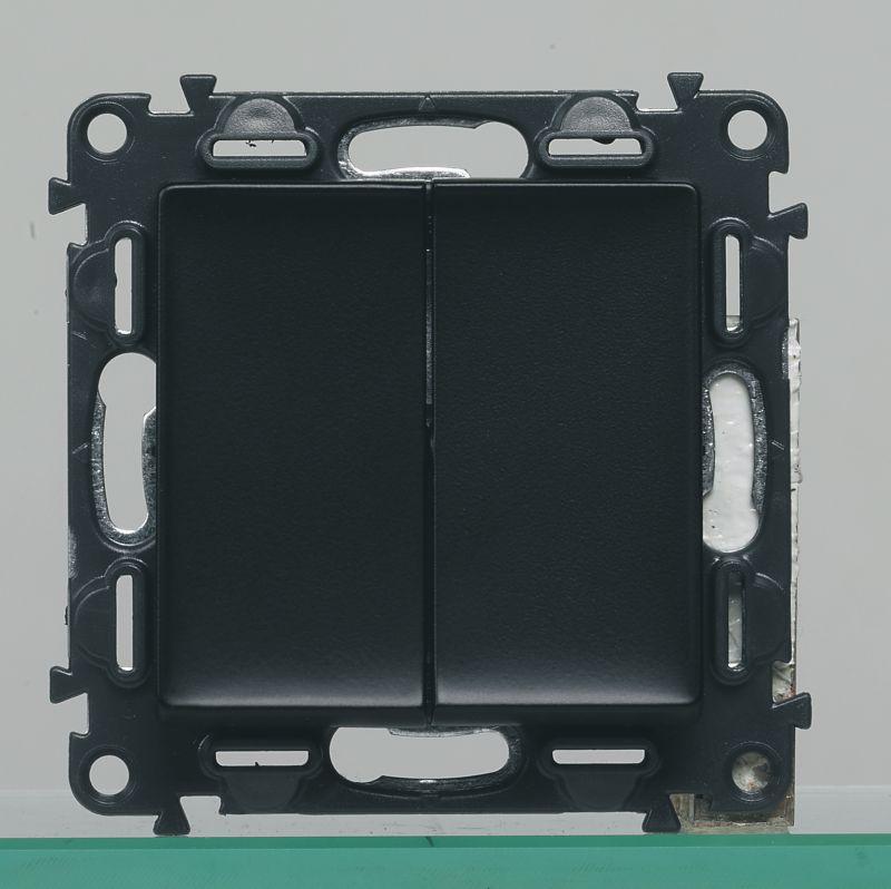  Выключатель 2-кл. СП Valena In'matic 10А IP20 250В безвинтов. зажимы механизм сер. Leg 752005 фото в каталоге от BTSprom.by