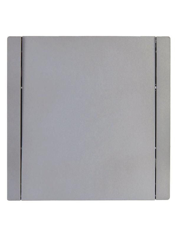  Выключатель перекрестный 1-кл. СП FORTE&PIANO 10А FP512 сталь IEK FP-V13-0-10-1-K46 фото в каталоге от BTSprom.by