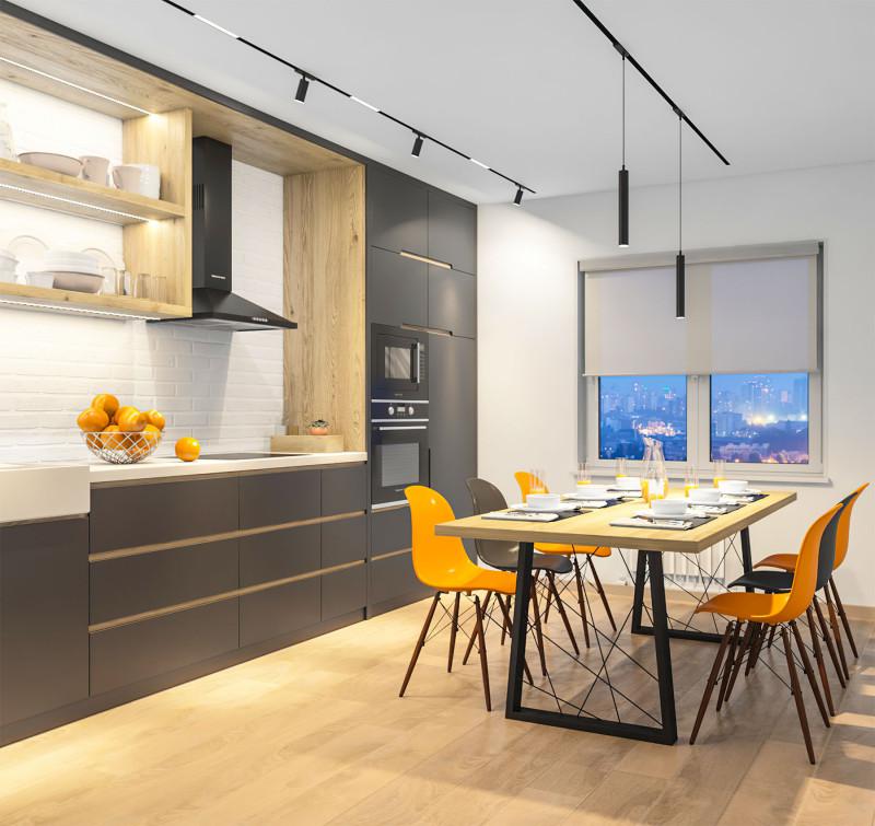  Светильник SMART LINEAR 9Вт 3000К-6000К DIM линейный черн. DENKIRS 611687 фото в каталоге от BTSprom.by