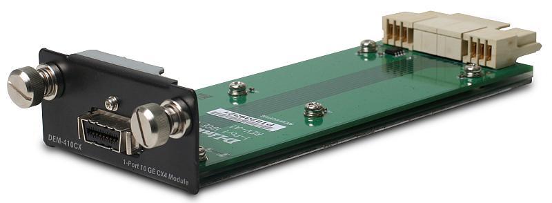 модуль dem-410cx для коммутаторов dgs-34xx или dgs-36xx с 1 портом сх4 10 gigabit ethernet d-link 1205423 от BTSprom.by